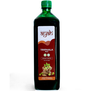 Ayah Triphala (Amla, Haritaki, Bibhitaki) Ras - 1L (1000ml) Ayah Triphala (Amla, Haritaki, Bibhitaki) Ras - 1L (1000ml)