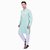 PrintCultr Men Kurta and Pyjama Set (Light Blue)