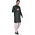 PrintCultr Men Kurta and Pyjama Set (Black)