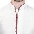 PrintCultr Men Kurta and Pyjama Set (White)