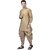 PrintCultr Men Dhoti & Kurta Set (Brown)