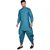 PrintCultr Men Dhoti & Kurta Set (Blue)