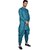 PrintCultr Men Dhoti & Kurta Set (Blue)