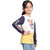 Kid Kupboard Cotton Girls T-Shirt, Multicolor, Full-Sleeves, 7-8 Years KIDS7222