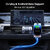 Digimate 18W Car Power Fast Car Charger with Dual Output Adapter for iPhone & Android Smartphones and Tablets (Black)