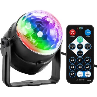                       Disco Ball, Disco Lights Party Light Sound Activated Party Lights with Remote Control                                              