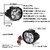 Set of 2 RA Accessories 6 LED Transformer Bike Fog Light