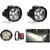 Set of 2 RA Accessories 6 LED Transformer Bike Fog Light