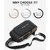 Manav Enterprises Chest Bag USB Men Crossbody Sling Bag Men Crossbody Bag For Men (Black)