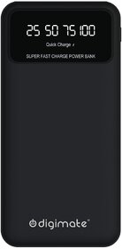 DG-PB-1004 10000mAh Power Bank  22.5W Fast Charging  LED Display  Dual Input  Type-C Output  Black