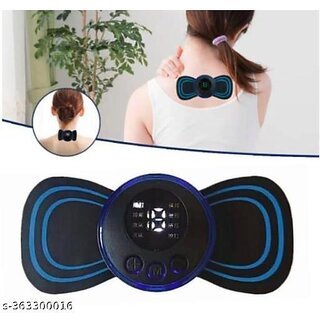                       Mini Massager With 8 Modes  19 Strength Levels, Rechargeable Electric Massager Sticker, Cordless Massager, Portable Body Massage Patch For Men, Women, Shoulder, Arms, Legs, Neck Full Body                                              