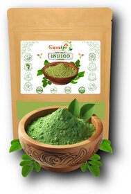 Classic And Natural Indigo Leaf Powder For Hair Color & Hair Care