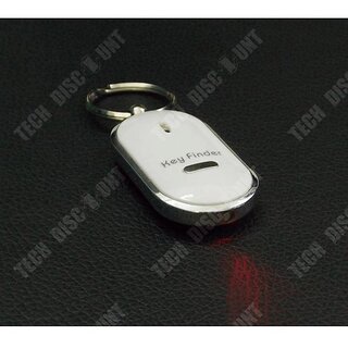                       TD Whistler key ring gray and white color find keys and key ring high quality flashing signal and red light sound                                              