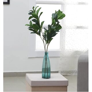 De Gardenia Faux Lemon Leaves - 26 Inch Green Artificial Lemon Leaf Branches Faux Greenery Plant (Pack of 2 Stems) - Pot Not Included De Gardenia Faux Lemon Leaves - 26 Inch Green Artificial Lemon Leaf Branches Faux Greenery Plant (Pack of 2 Stems) - Pot Not Included