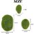 De Gardenia 24 PCS 3 Size Artificial Moss Rocks Decorative Green Moss BallsMoss Stones Green Moss Covered Stones Fake Moss Decor for Floral Arrangements Fairy Gardens and Crafting
