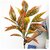 De Gardenia Artificial Plant Leaves Tropical Monstera Large Artificial Plants Fake Zebra Leaf Plastic Palm Tree Branch for Home Garden Decor | 26 Leaves (Height : 76CM Green-C) Pot Not Included