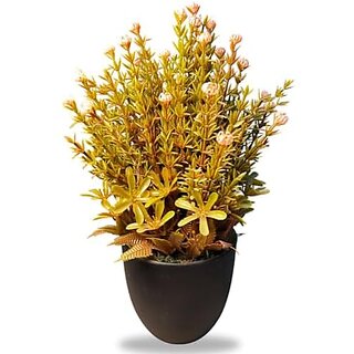 De Gardenia Artificial Bonsai Plant with Black Pot | Decorative Tabletop Accessory for Home Office Bedroom Balcony and Living Room | Realistic Faux Plant | 12 Inches Tall | Natural Look (2 Pink) De Gardenia Artificial Bonsai Plant with Black Pot | Decorative Tabletop Accessory for Home Office Bedroom Balcony and Living Room | Realistic Faux Plant | 12 Inches Tall | Natural Look (2 Pink)