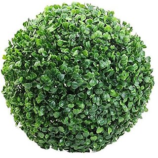 De Gardenia Artificial Grass Hanging Topiary Ball 28 cm UV Resistant Green Decorative Ball for Outdoor and Indoor Garden Patio 1Piece De Gardenia Artificial Grass Hanging Topiary Ball 28 cm UV Resistant Green Decorative Ball for Outdoor and Indoor Garden Patio 1Piece