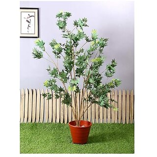 De Gardenia Artificial Japanese Maple Plant 150 cm Tall 760 Leaves 10 Branches Realistic Faux Tree for Home and Office Decor (Pot Not Included) De Gardenia Artificial Japanese Maple Plant 150 cm Tall 760 Leaves 10 Branches Realistic Faux Tree for Home and Office Decor (Pot Not Included)