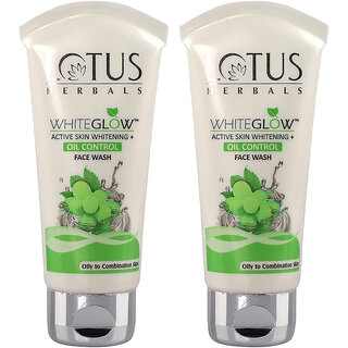 Lotus Herbals Whiteglow Active Skin Whitening Oil Control Face Wash With Green Tea Extract 50G ( Pack Of 2 ) Lotus Herbals Whiteglow Active Skin Whitening Oil Control Face Wash With Green Tea Extract 50G ( Pack Of 2 )