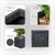 De Gardenia FOXB Cubo Cube Pots for Plants Highly Durable Lightweight Indoor/Outdoor Flower Pot Gamla Tree Planter for Balcony Garden Office (Grey 10 Inch)