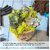 De Gardenia Preserved Reindeer Moss Natural Multicolored Moss for Crafts DIY Arts Home and Office Wall Decor  Bulk 100g to 1000g Packs (Yellow 400g)