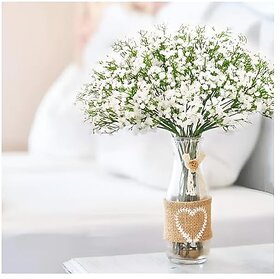 De Gardenia Artificial Baby Breath Flowers 24 Inches Fake Gypsophila Flower Bouquets for Home Decor Weddings and Events (5)