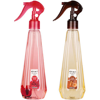 Ossa Blooming Rose 300ml, Pure Sandal 300ml Air Freshener Combo For Home And Office (Pack of 2) Ossa Blooming Rose 300ml, Pure Sandal 300ml Air Freshener Combo For Home And Office (Pack of 2)
