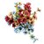 De Gardenia Artificial Multicolor Flowers with Pot Vibrant Faux Floral Arrangement for Home Office and Garden Decor DGBN268