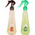 Ossa Rajnigandha 300ml, Pure Sandal 300ml Air Freshener Combo For Home And Office (Pack of 2)