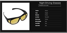 unisex night driving glasses anti - glare vision driver safety glasses classic uv 400 protection glasses