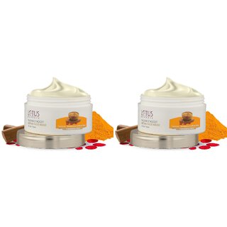 Lotus Herbals Radiance Boost Ubtan Face Mask Turmeric, Sandalwood And Rose Water 100Gm ( Pack Of 2 ) Lotus Herbals Radiance Boost Ubtan Face Mask Turmeric, Sandalwood And Rose Water 100Gm ( Pack Of 2 )