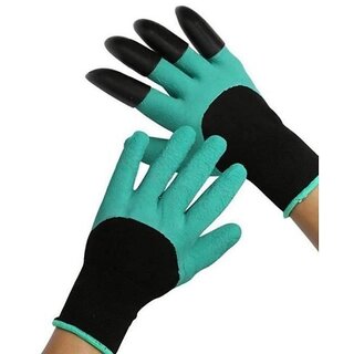 1Pair Gardening Gloves with Digging Claws - Gardening Gloves for Digging and Planting Nursery Plants 1Pair Gardening Gloves with Digging Claws - Gardening Gloves for Digging and Planting Nursery Plants