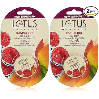 Lotus Herbals Lip Balm - Raspberry For Dry Cracked Lips 5G ( Pack Of 2 ) Lotus Herbals Lip Balm - Raspberry For Dry Cracked Lips 5G ( Pack Of 2 )