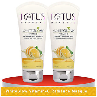 Lotus Herbals Wg Vitamin C Radiance Face Masque 100G ( Pack Of 2 ) Lotus Herbals Wg Vitamin C Radiance Face Masque 100G ( Pack Of 2 )