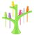 Birdie Plastic Fruit Fork Set with Stand 6-Pieces Multicolour