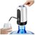 Automatic Wireless Portable Mini Rechargeable Water Bottle Can Dispenser Pump Upto 20 Litre Bottle with USB Charging Cable (Black/White)