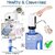 Automatic Wireless Portable Mini Rechargeable Water Bottle Can Dispenser Pump Upto 20 Litre Bottle with USB Charging Cable (Black/White)