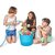 Case Creation Holi Water Balloons for Kids Mix Color Magic Balloon Crazy Quick Auto Fill SET of 3 (111 Pcs Holi Balloons) with 1 Universal tap Adapter For Holi Celebration N Pool Party
