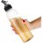 1 L Oil Dispenser Bottle for Kitchen (1000 ml) Food Graded Clear Finish Unbreakable Plastic Olive/Vinegar with Airtight Lid Leak Proof Transparent Dispenser (Oil Dispenser) (PACK of 1)