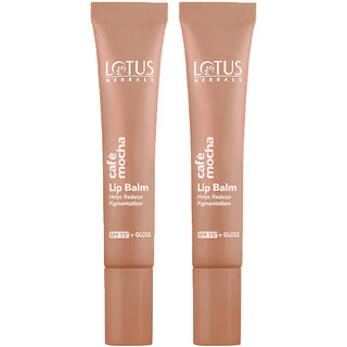 Lotus Herbals Cafe Mocha Lip Balm Spf-15 10G ( Pack Of 2 ) Lotus Herbals Cafe Mocha Lip Balm Spf-15 10G ( Pack Of 2 )