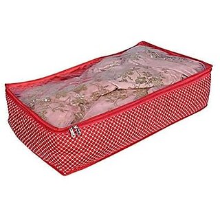 Aronkart Cloth cover Saree/Lehenga/ghaghra/Gown Cover with Zip Big Size for Storage and Gift Purpose Capacity of 10-12 Sarees Set Aronkart Cloth cover Saree/Lehenga/ghaghra/Gown Cover with Zip Big Size for Storage and Gift Purpose Capacity of 10-12 Sarees Set