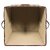 Aronkart Creation Non Woven Foldable 68 Ltrs Laundry Bag Handle for Washing Clothes Brown (Pack of 1)