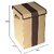 Aronkart Creation Non Woven Foldable 68 Ltrs Laundry Bag Handle for Washing Clothes Brown (Pack of 1)