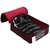 Aronkart Parachute Quilted Shirt Cover Wardrobe Cloth Organizer Shirts and Clothing Organizer (Pack of 2 Red)