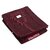 Aronkart Parachute Quilted Shirt Cover Wardrobe Cloth Organizer Shirts and Clothing Organizer (Pack of 4 Red)