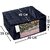 Aronkart Parachute Material 3 Layered Quilted Saree Cover Wardrobe Organizer (Water Resistant) (Pack of 1 Blue)