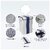 Aronkart Non Woven Foldable 68 Ltrs Laundry Bag/Storage Basket/Bin with Lid and Handle for Washing Clothes