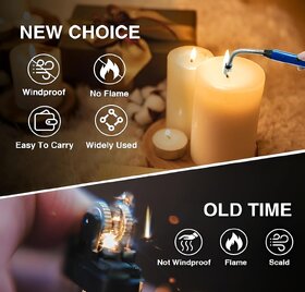 Gas Lighter for Kitchen Gas Stove Adjustable Gun Flama Matchless Flame Lighter and Multipurpose Use