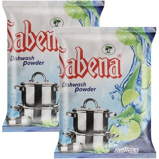                       Sabena With Lime  Aloevera Dishwash Powder 450g Pack of 2                                              